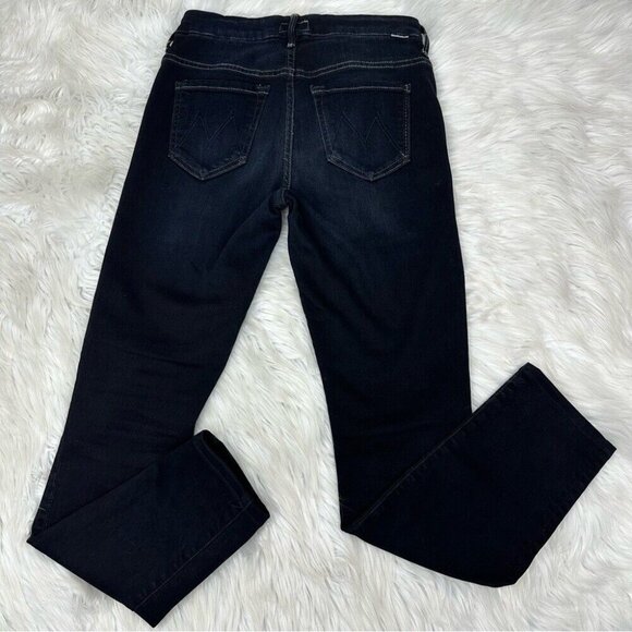 Mother Women’s High Waisted The Looker Coffee Tea or Me Skinny Jeans W25-26/L27 - Picture 4 of 13